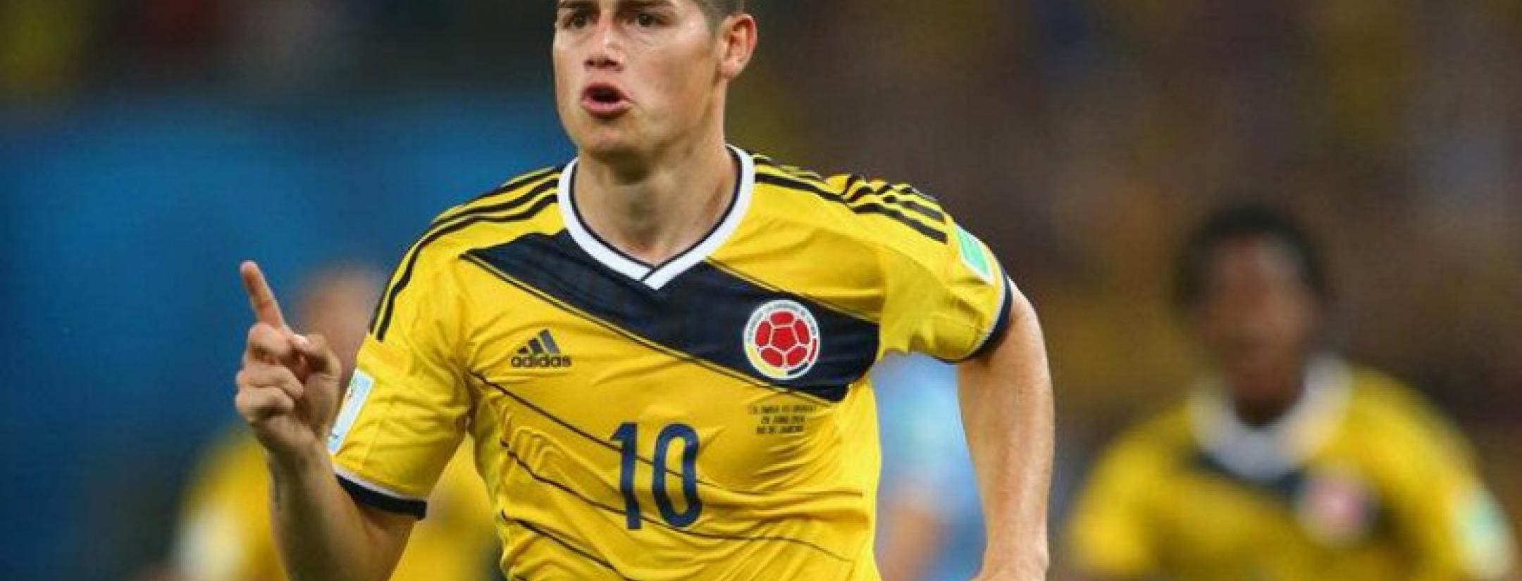 Colombia's superstar James Rodriguez