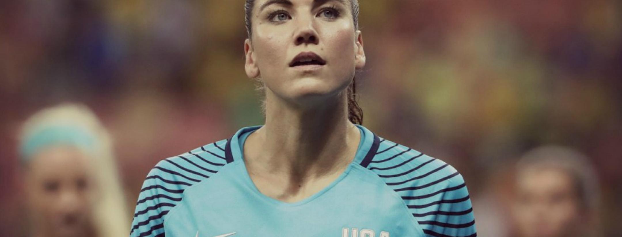 Hope Solo has been suspended for six months.