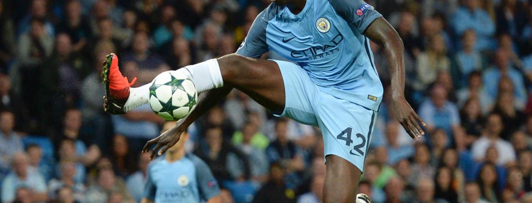 Yaya Toure actually playing.