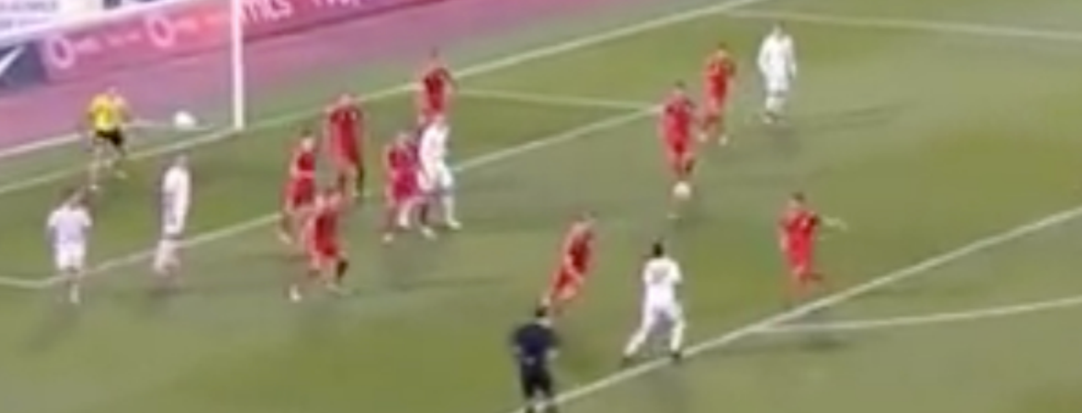 Ridiculous flick volley