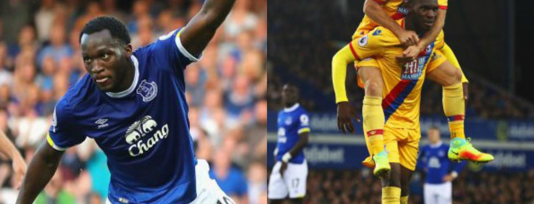 Romelu Lukaku and Christian Benteke