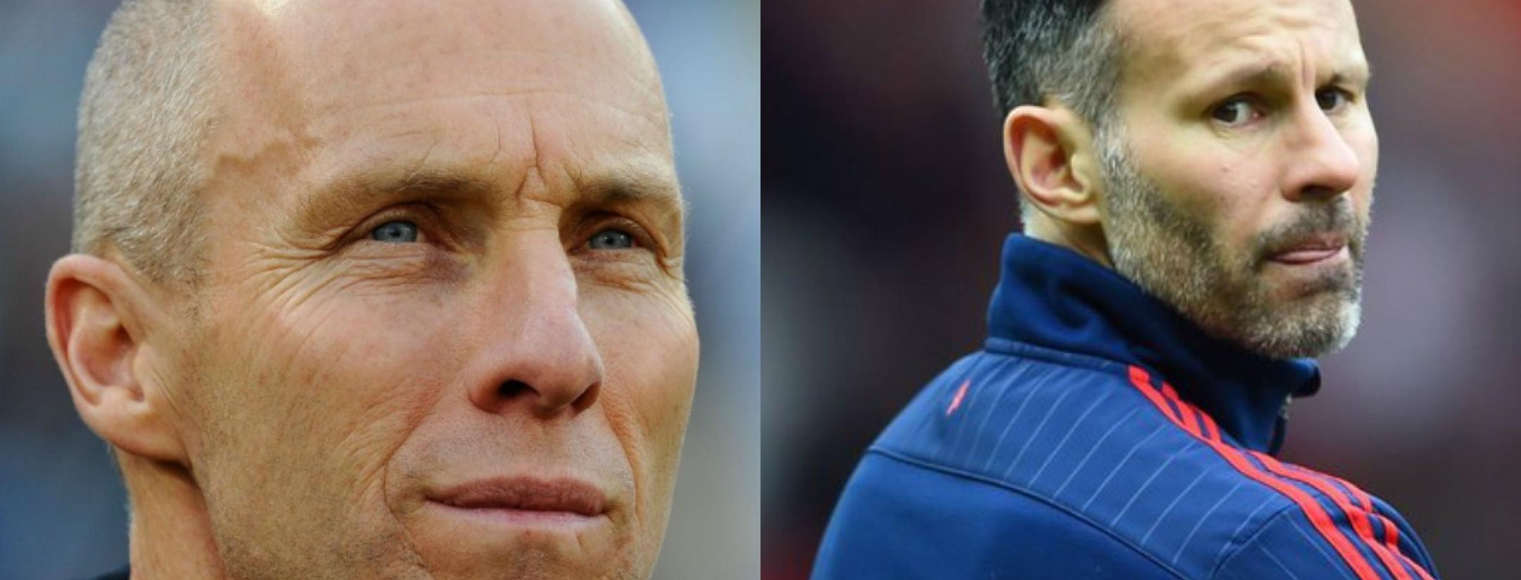Bob Bradley and Ryan Giggs