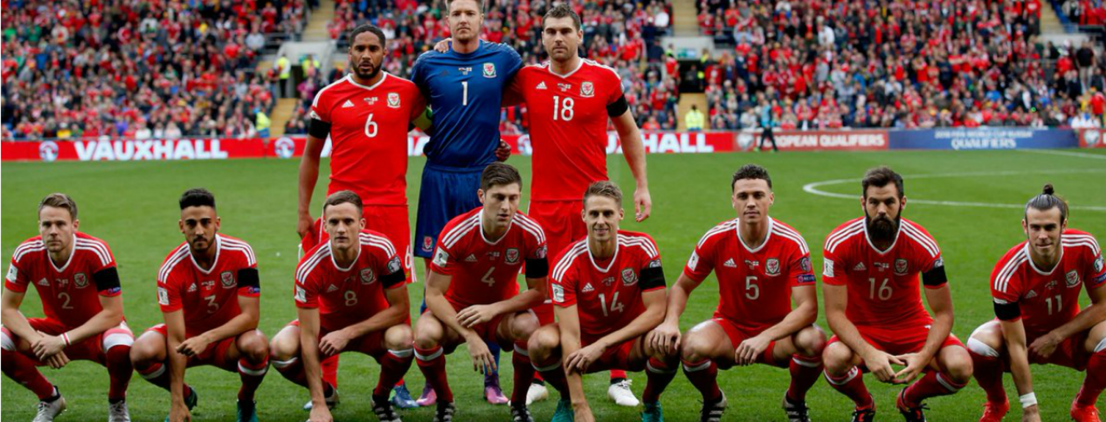 Wales team photo