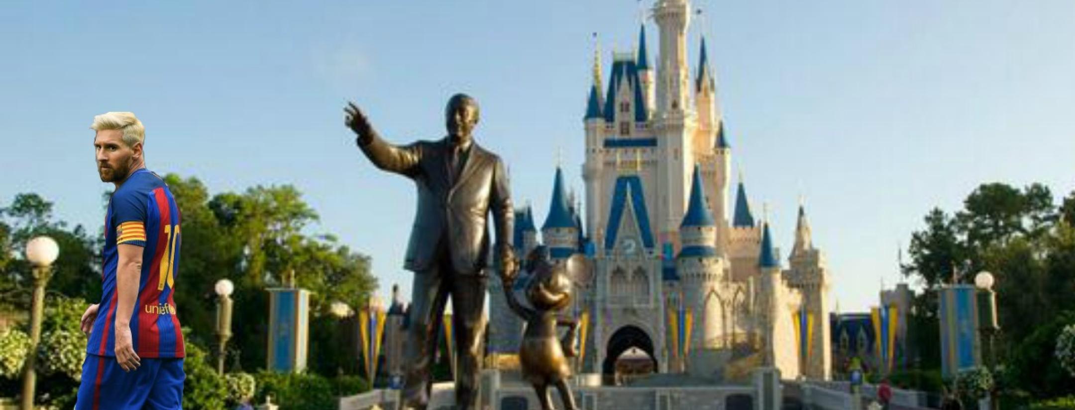 Lionel Messi Disneyland