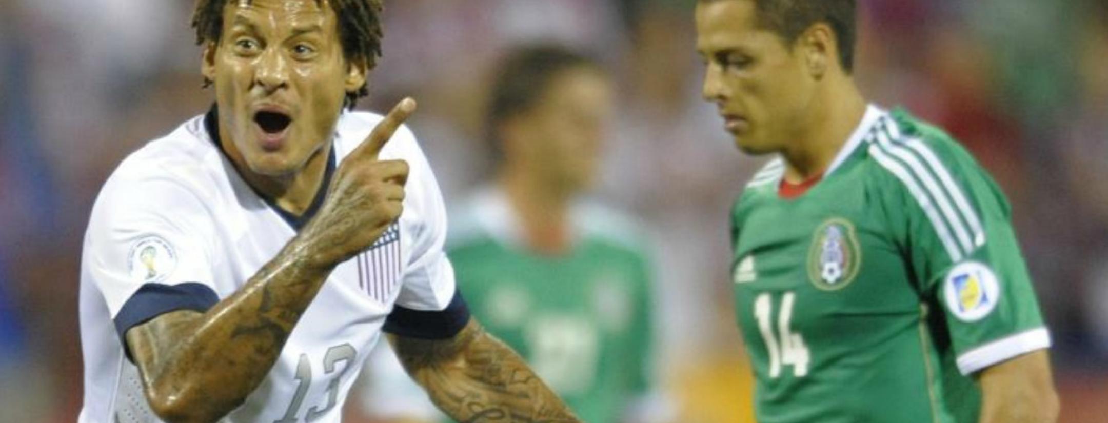 Jermaine Jones and Javier 'Chicharito' Hernandez