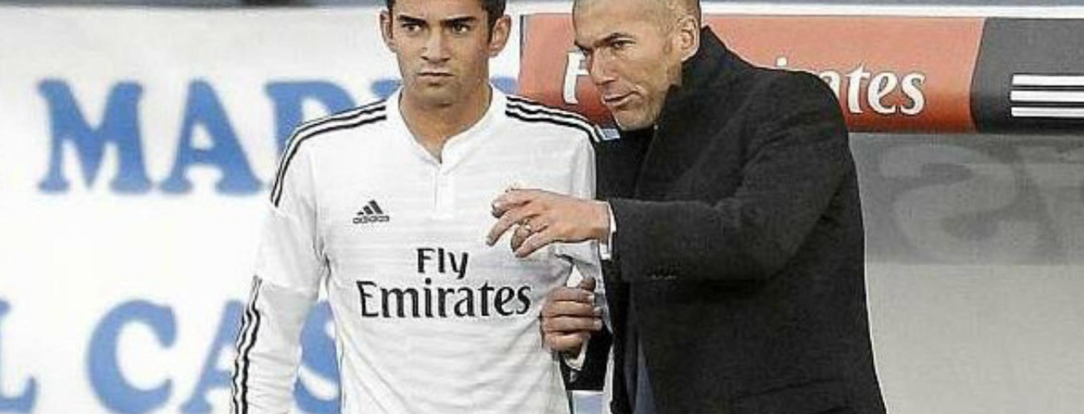 Enzo Zidane scored on his Real Madrid debut.