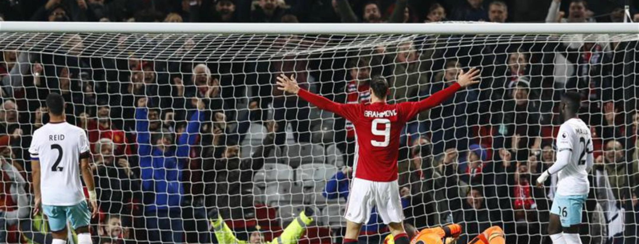 Manchester United defeat West Ham, 4-1