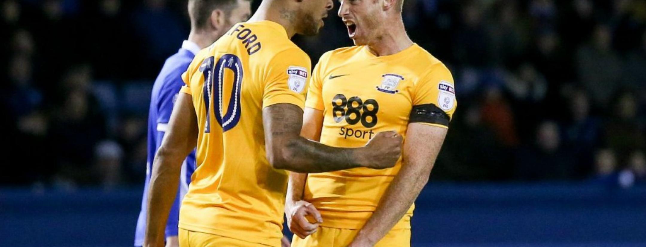 Preston teammates fight, both sent off