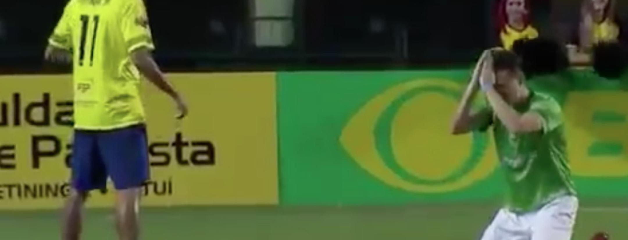 Neymar at the Chapecoense charity match