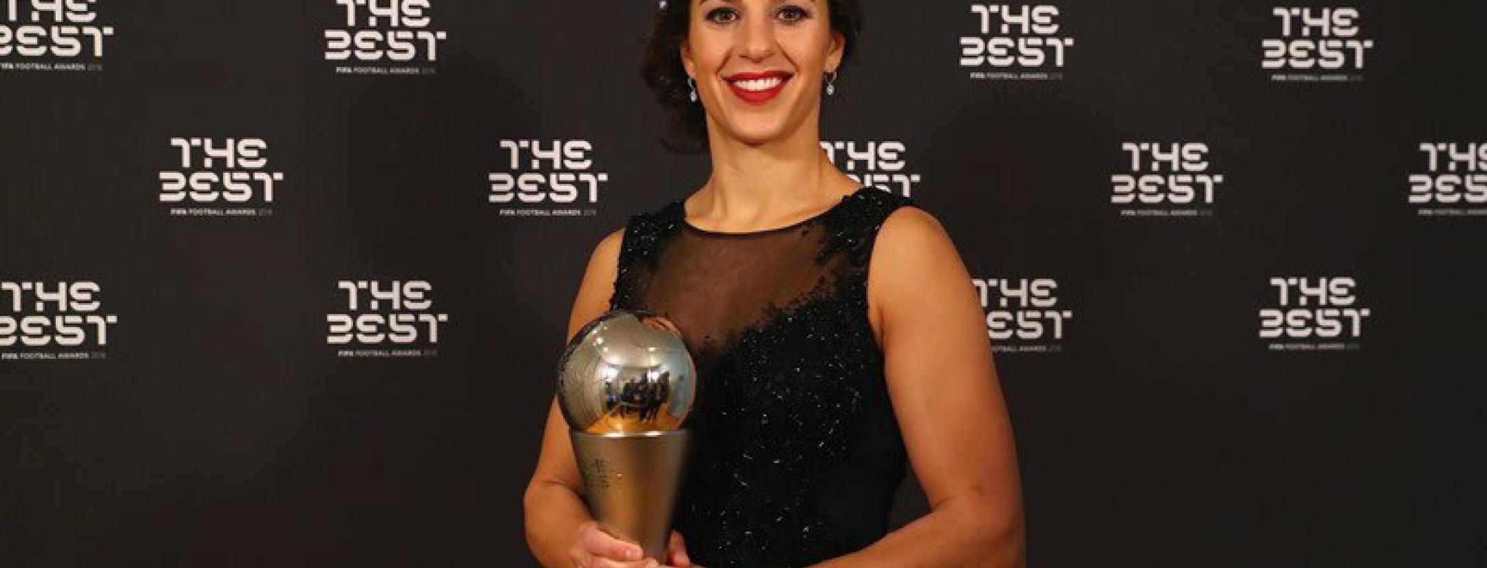 Carli Lloyd Wins FIFA Player of the Year