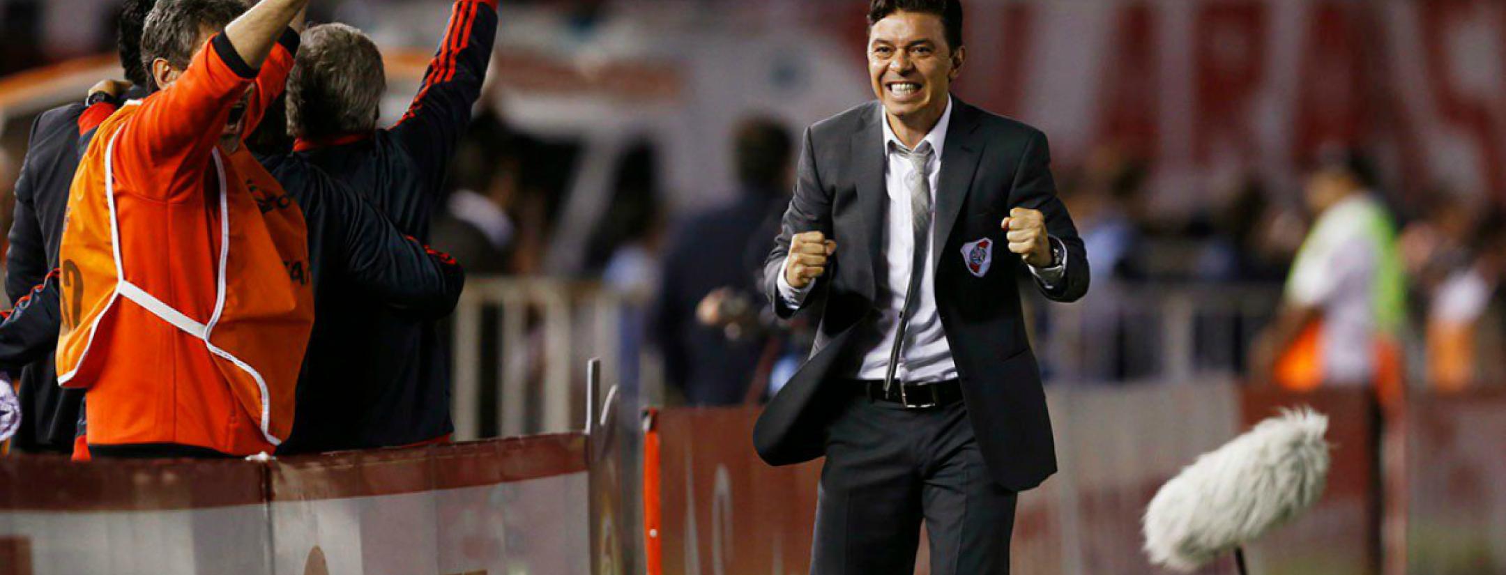 Marcelo Gallardo, manager of River Plate