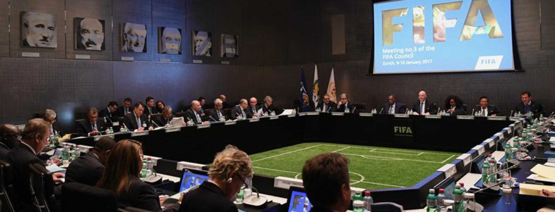 Gianni Infantino and the FIFA Council