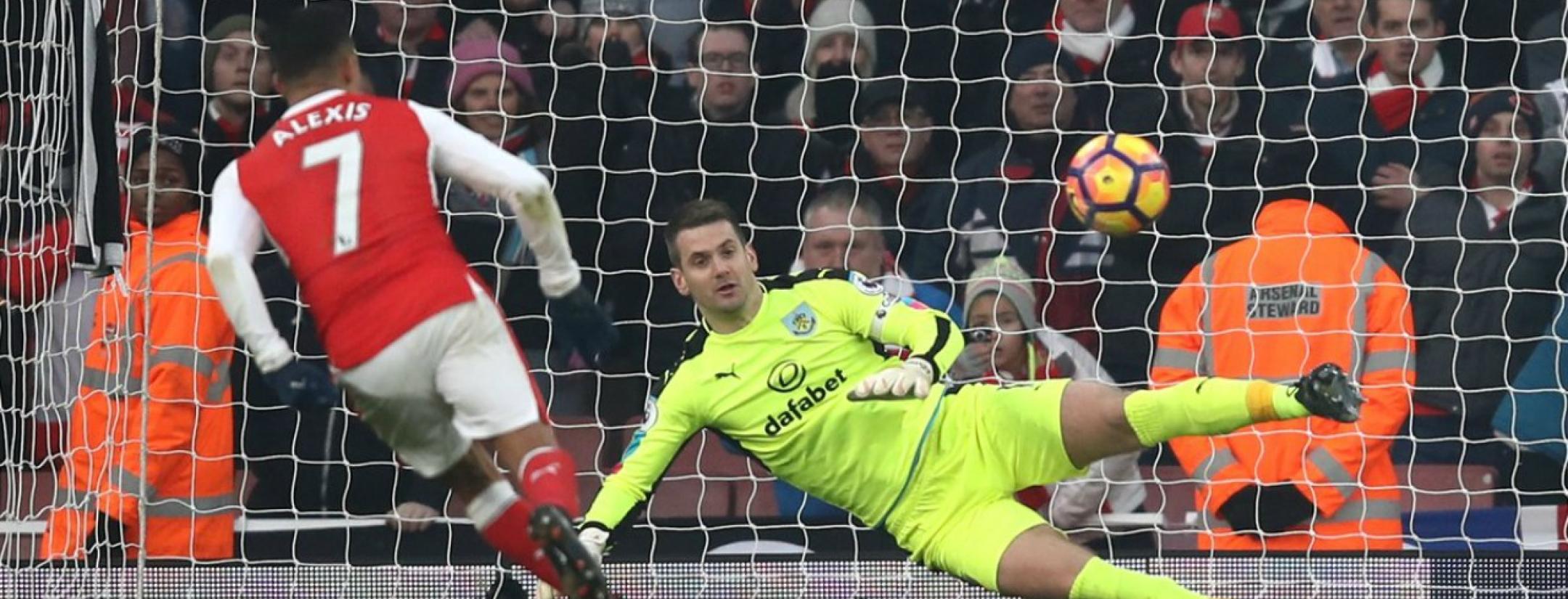 Alexis Sanchez penalty