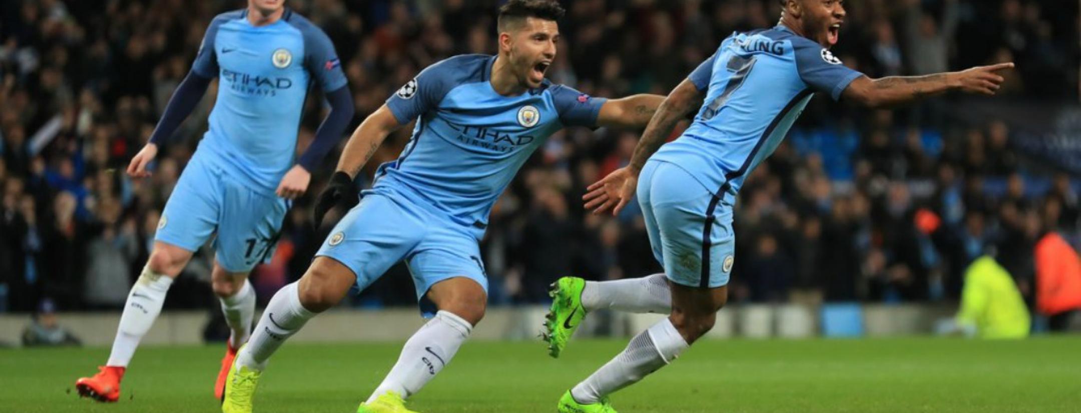 Manchester City defeat Monaco 5-3