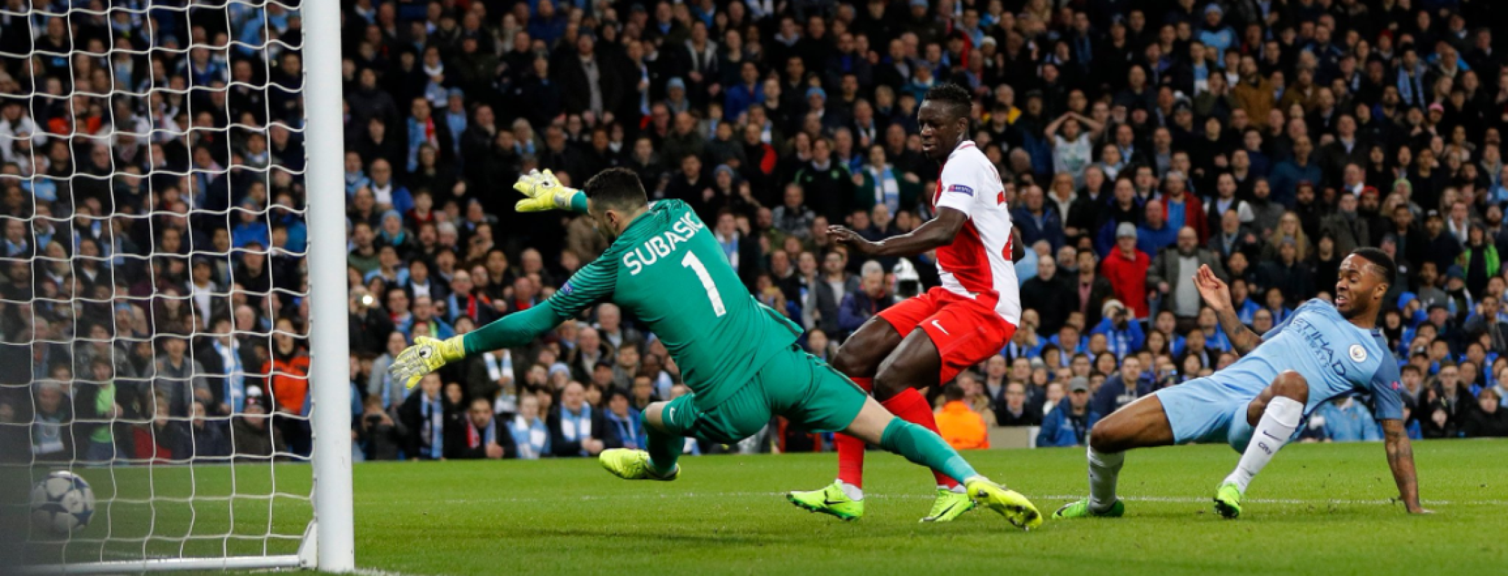 Raheem Sterling's goal vs Monaco