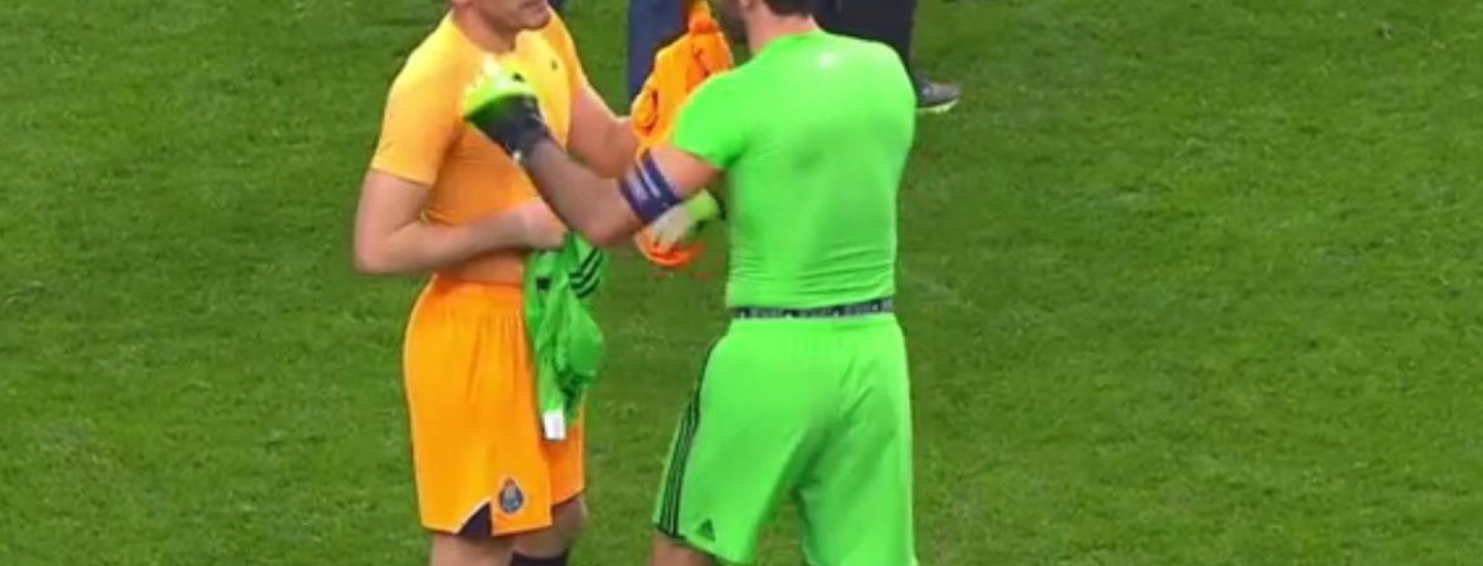 Buffon and Casillas