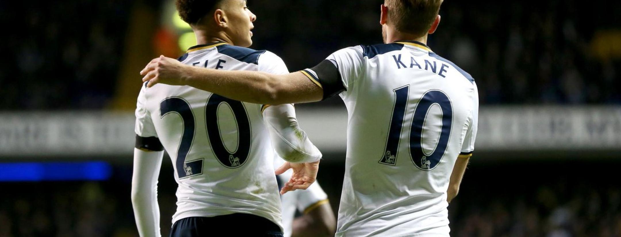Harry Kane and Dele Ali