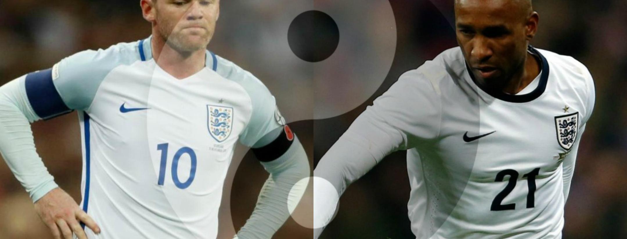 Wayne Rooney and Jermain Defoe