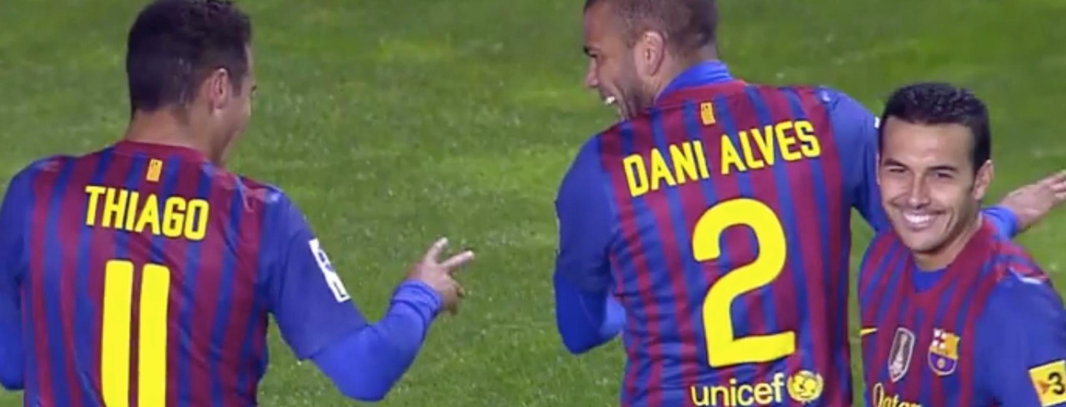 Thigao, Dani Alves and Pedro