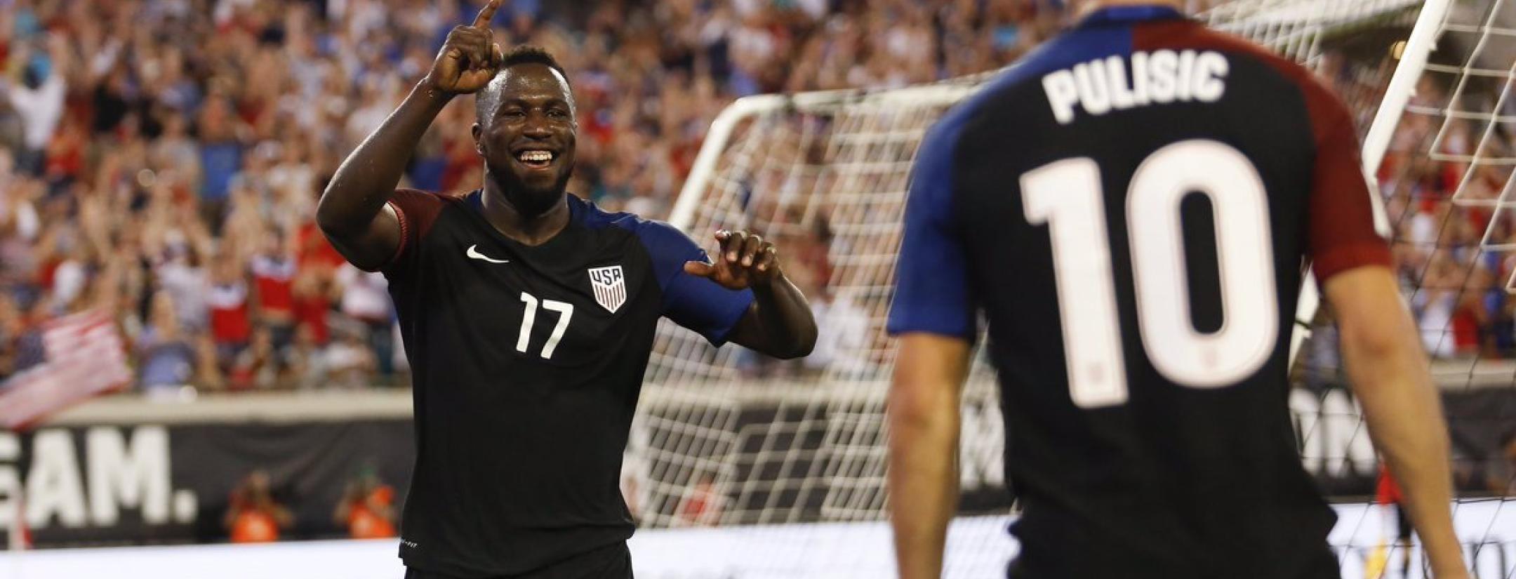 Jozy Altidore and Christian Pulisic
