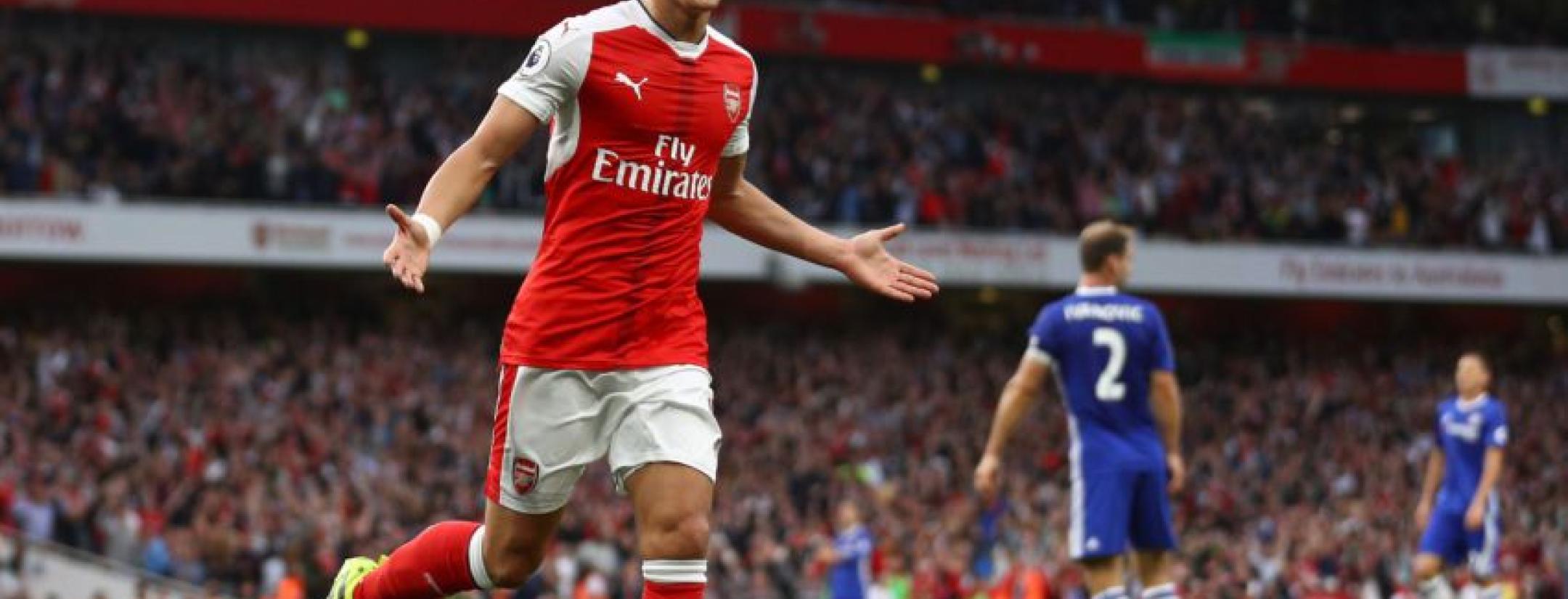 Mesut Ozil Goal Against Middlesbrough