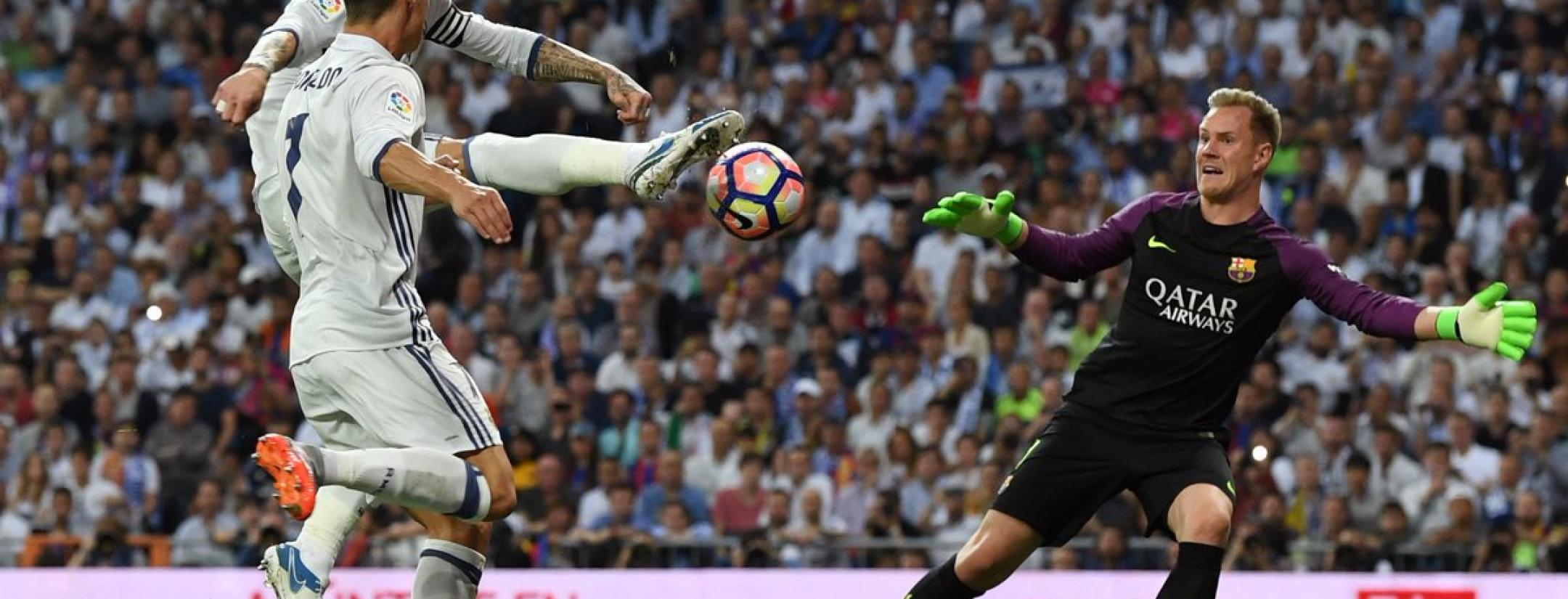 Ter Stegen makes 12 saves in Sunday's El Clasico