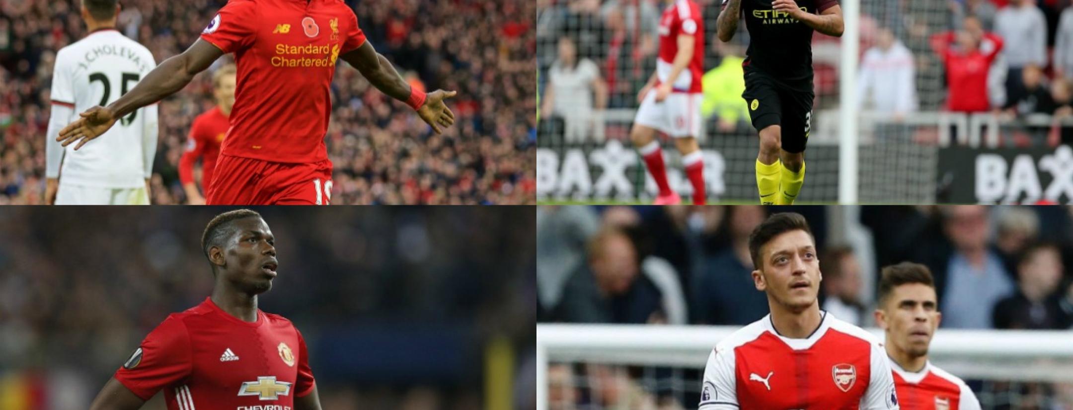 The EPL race for the top four