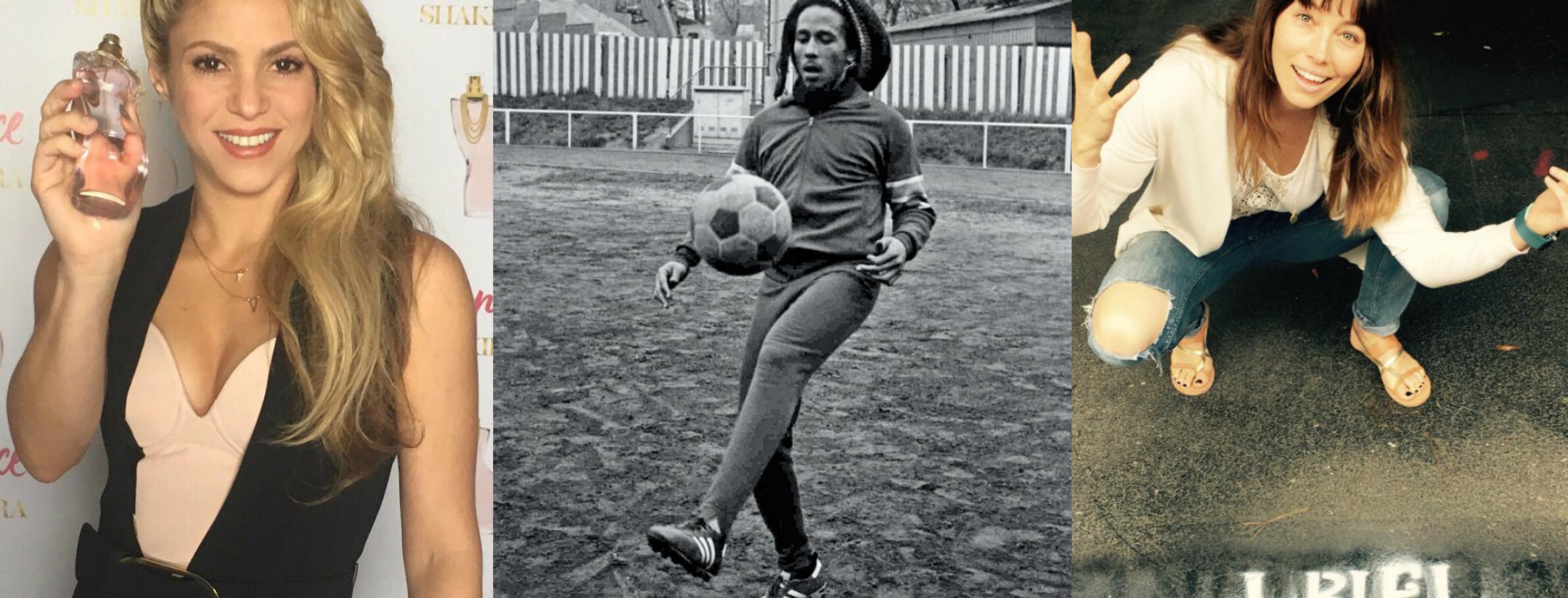 These celebrities would make up a strong soccer team.