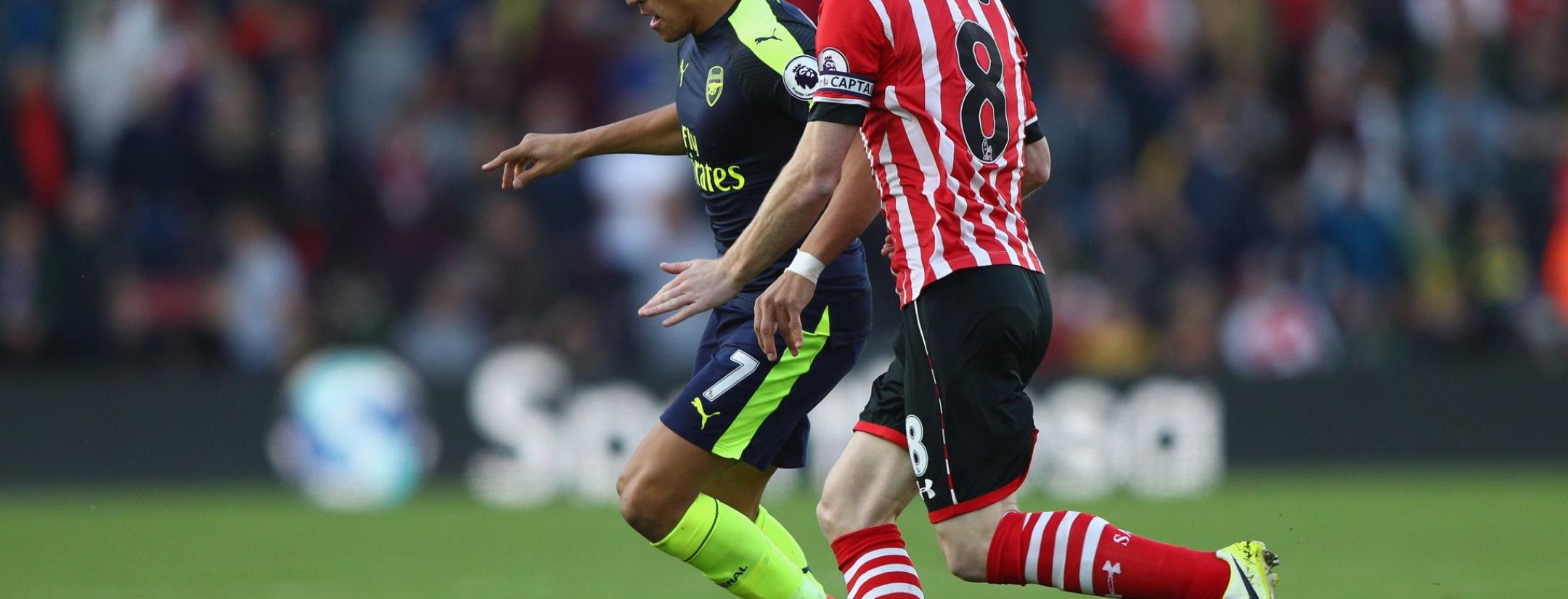 Alexis Sanchez Goal Against Southampton 