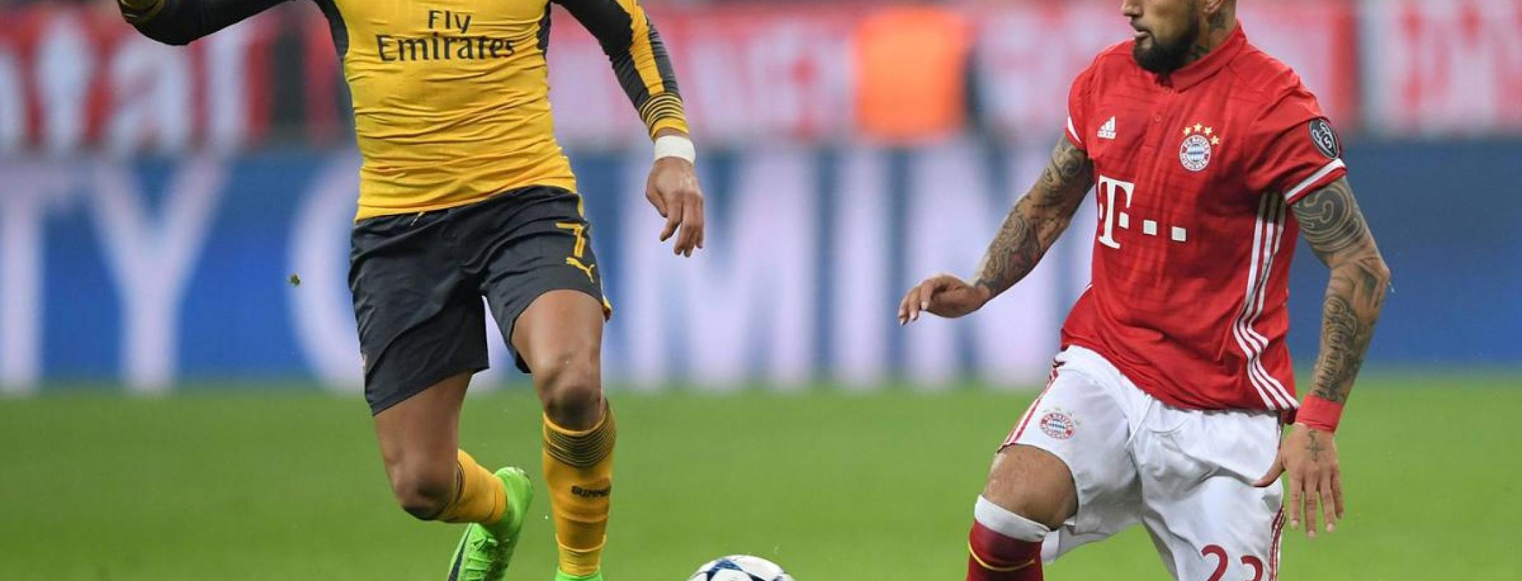 Alexis Sanchez and Arturo Vidal