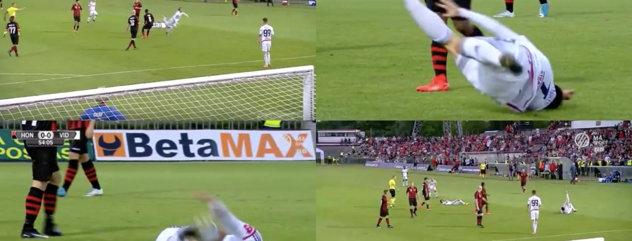 Danko Lazovic dive and fake injury