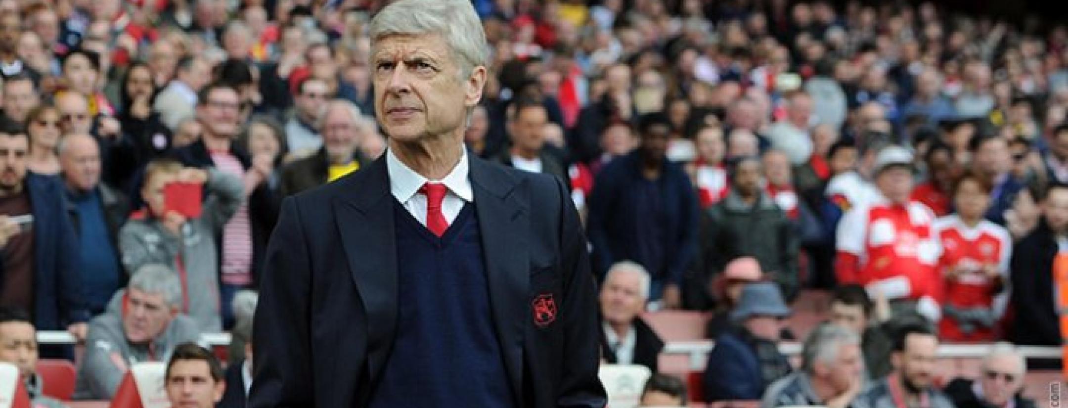 Wenger signed an extension to stay at Arsenal for another two seasons