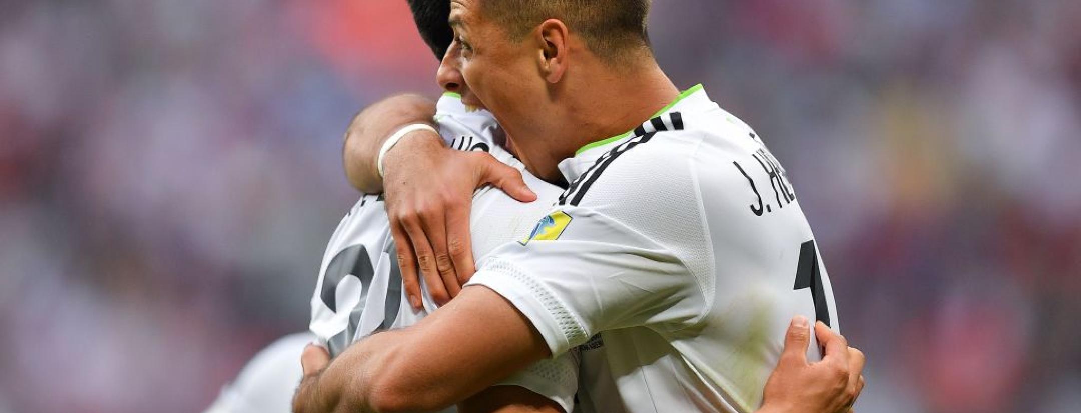 Javier Hernandez and Hirving Lozano