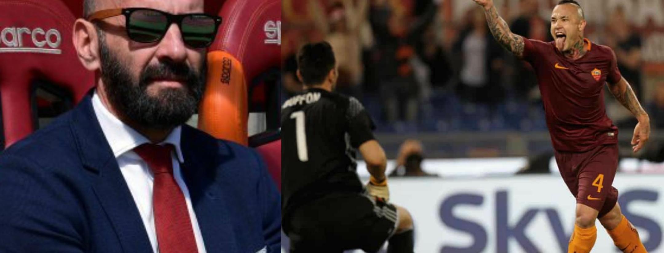 Monchi and Radja Nainggolan