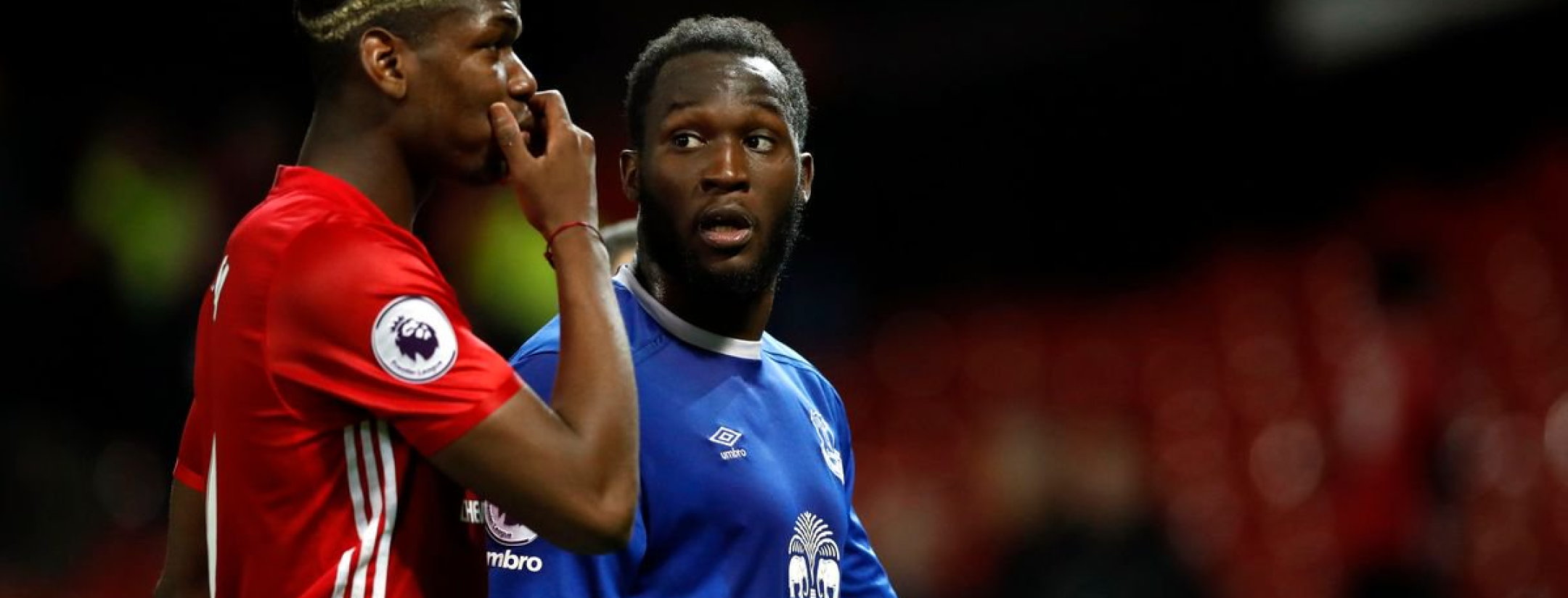 Paul Pogba and Romelu Lukaku celebrate the fourth of July