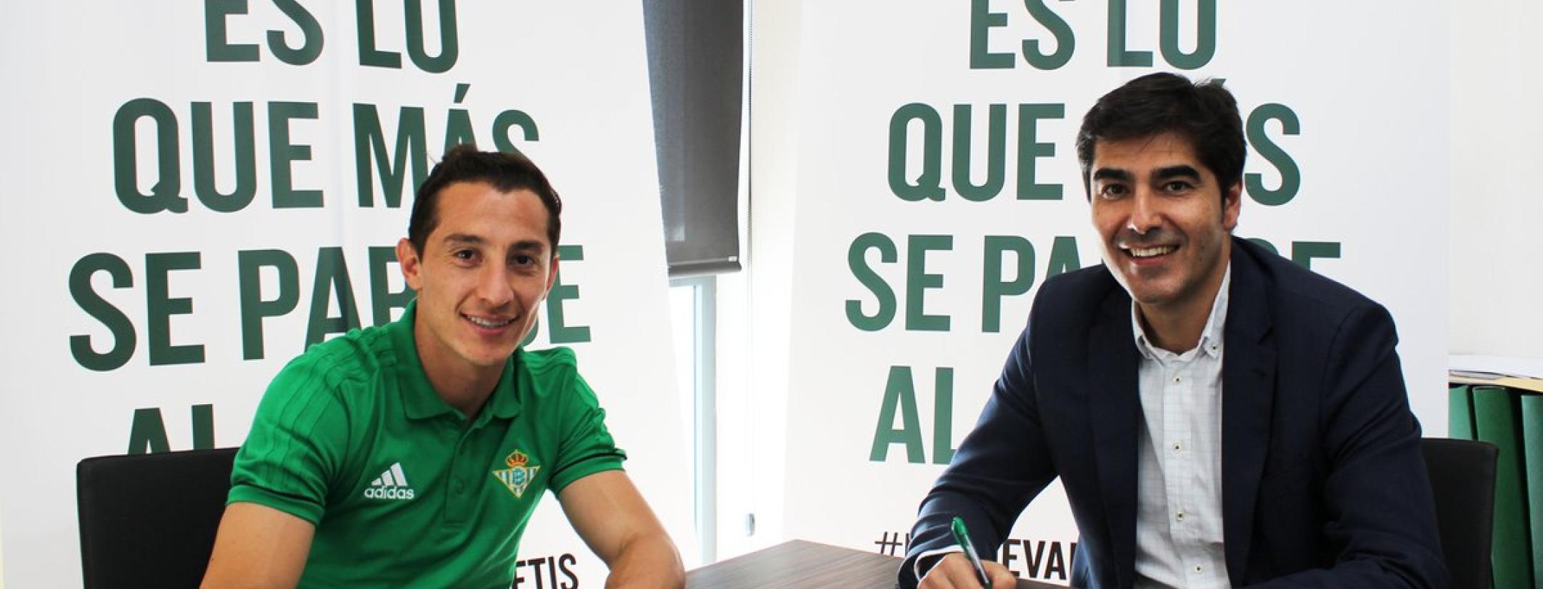Andres Guardado transfer to Real Betis