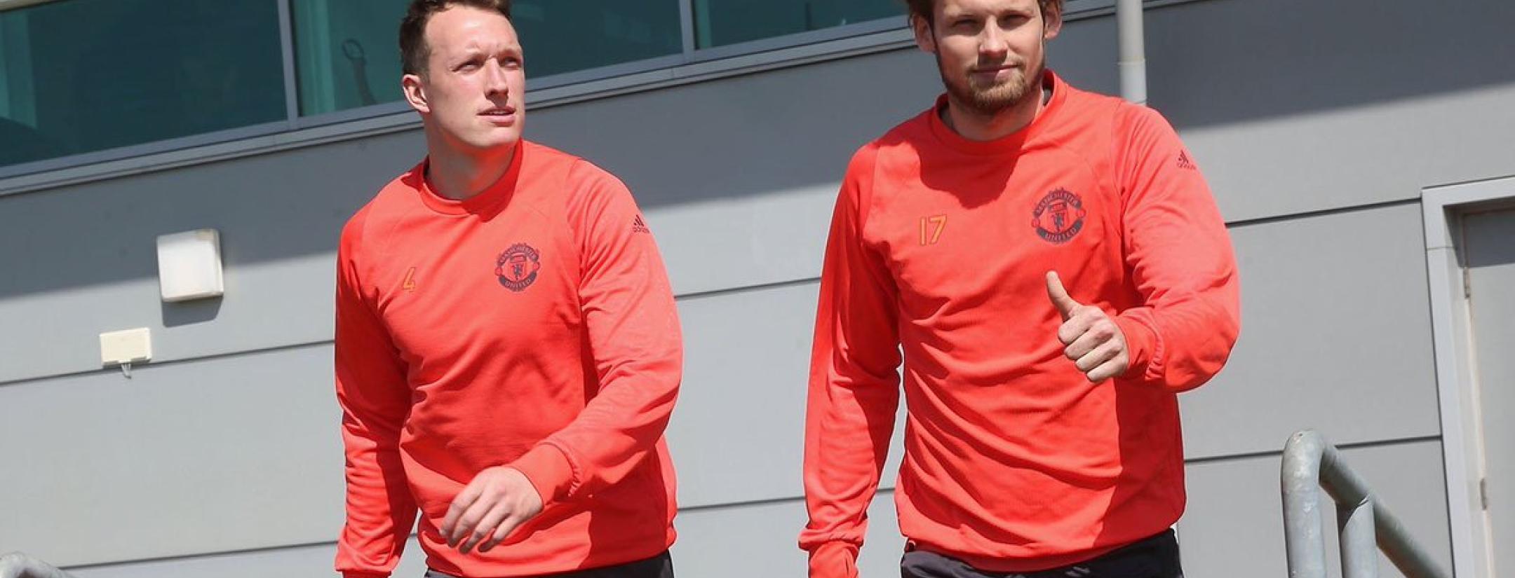 Phil Jones and Daley Blind