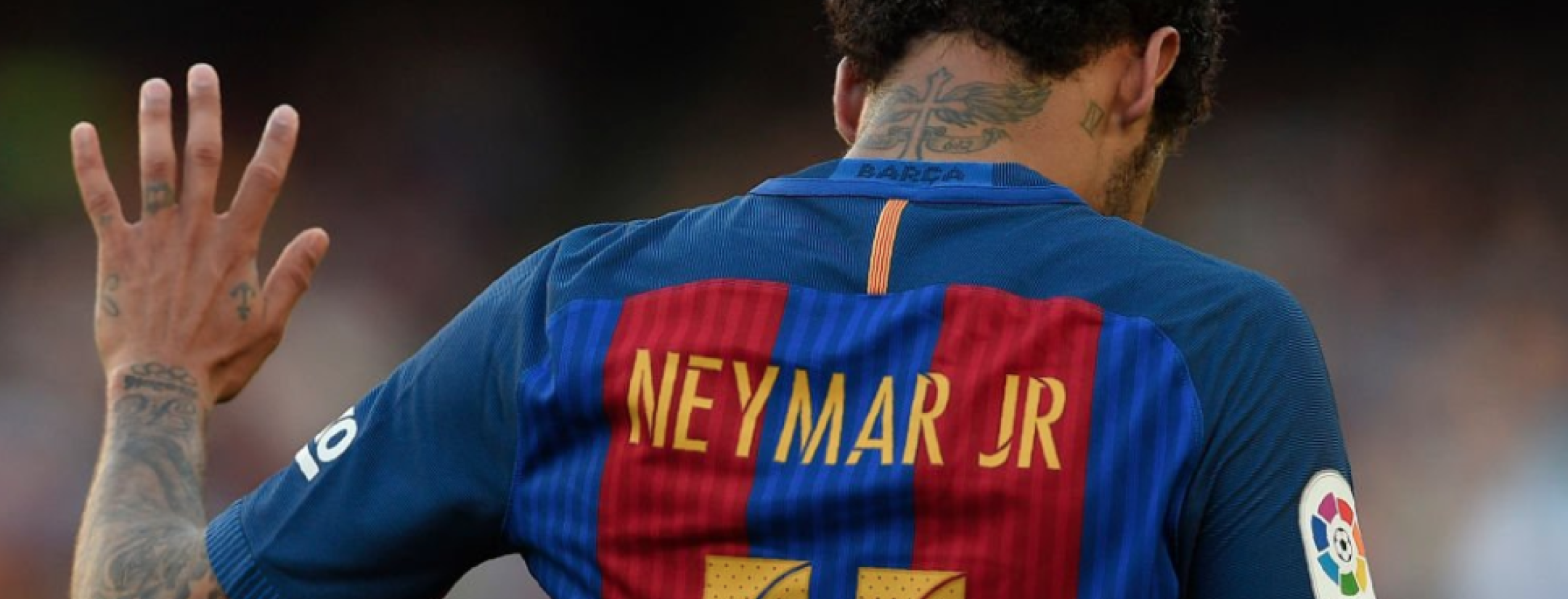 Neymar emotional farewell to Barcelona