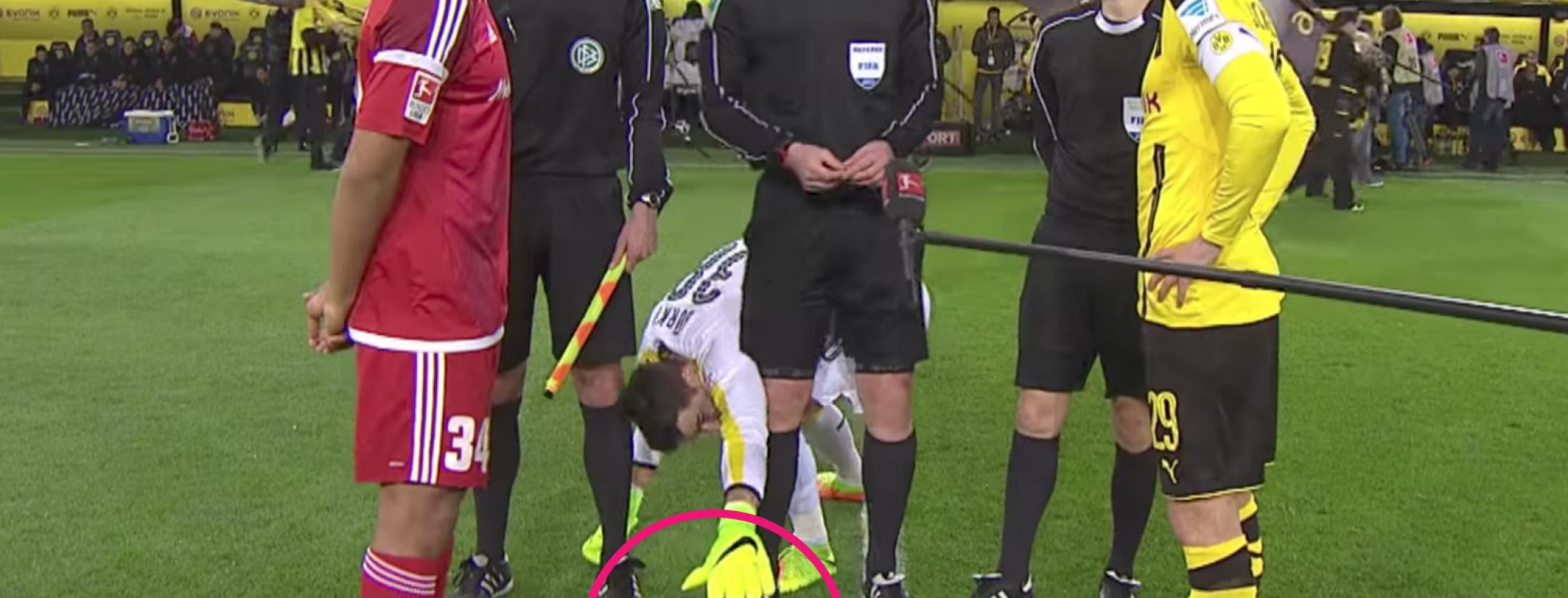 Roman Burki's Pre-Match Ritual