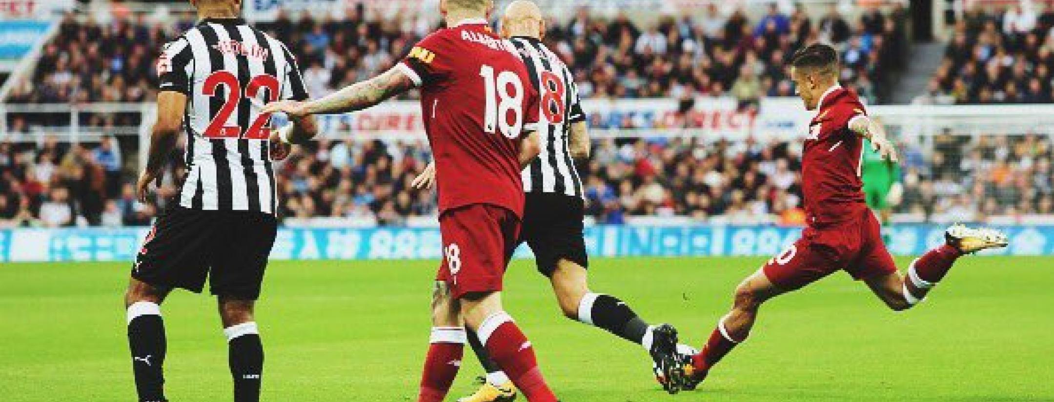 Philippe Coutinho goal Newcastle United