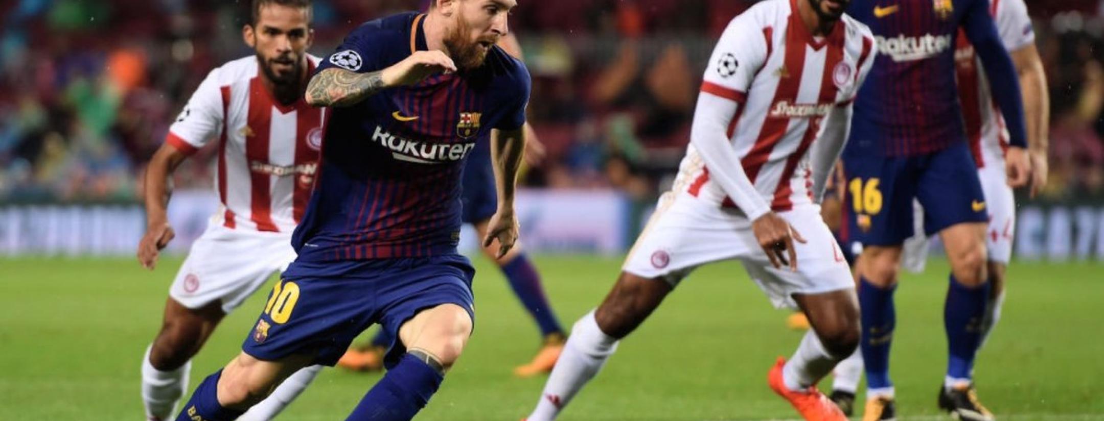 Lionel Messi 100 European goals