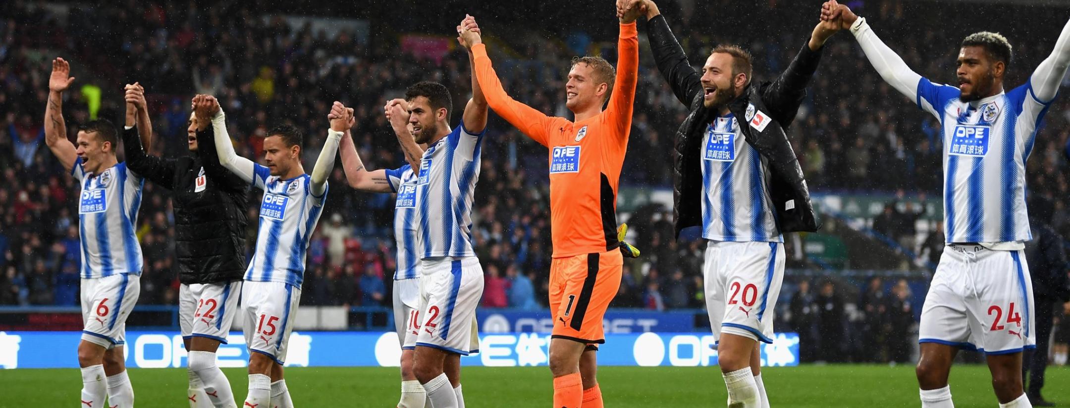 Huddersfield Beat Manchester United with an epic block