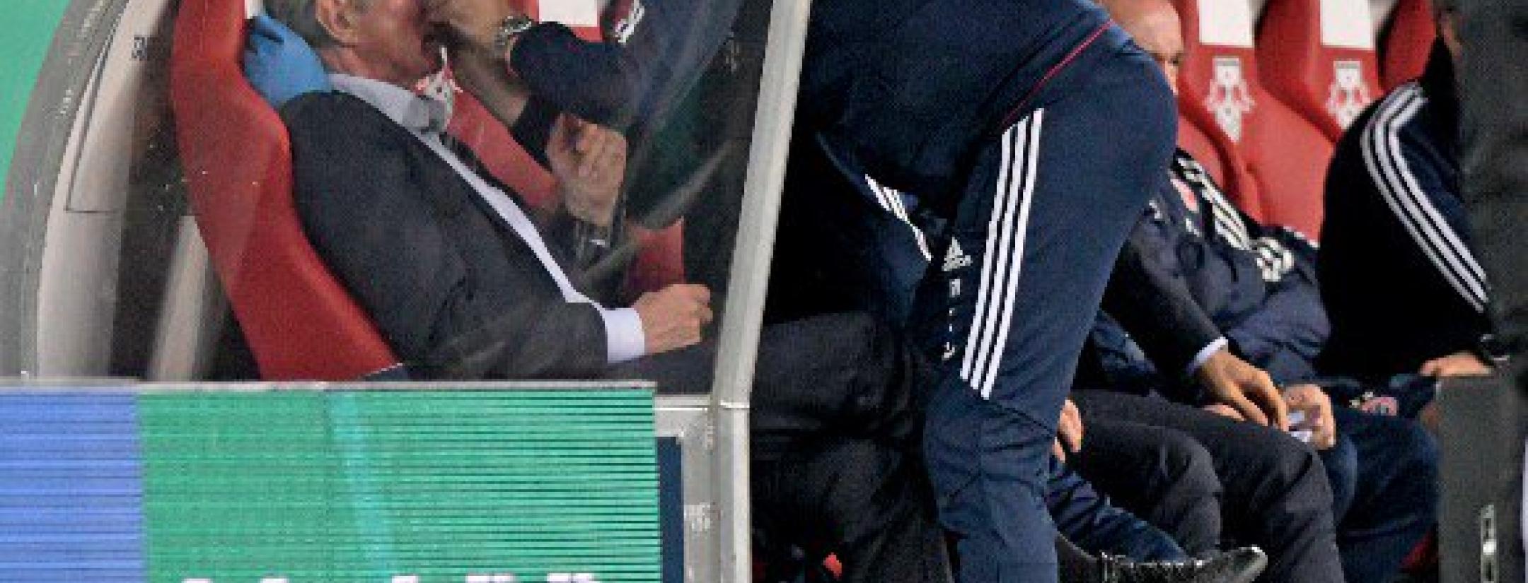 Jupp Heynckes nose bleed