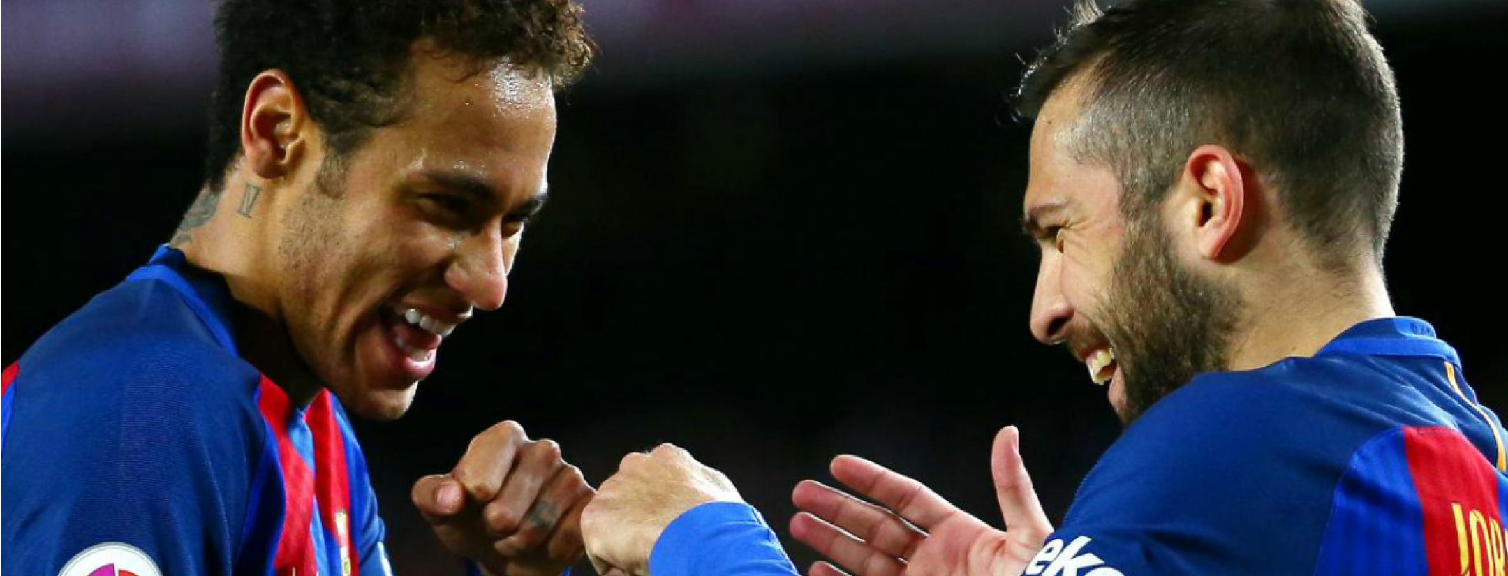 Jordi Alba blasts Neymar