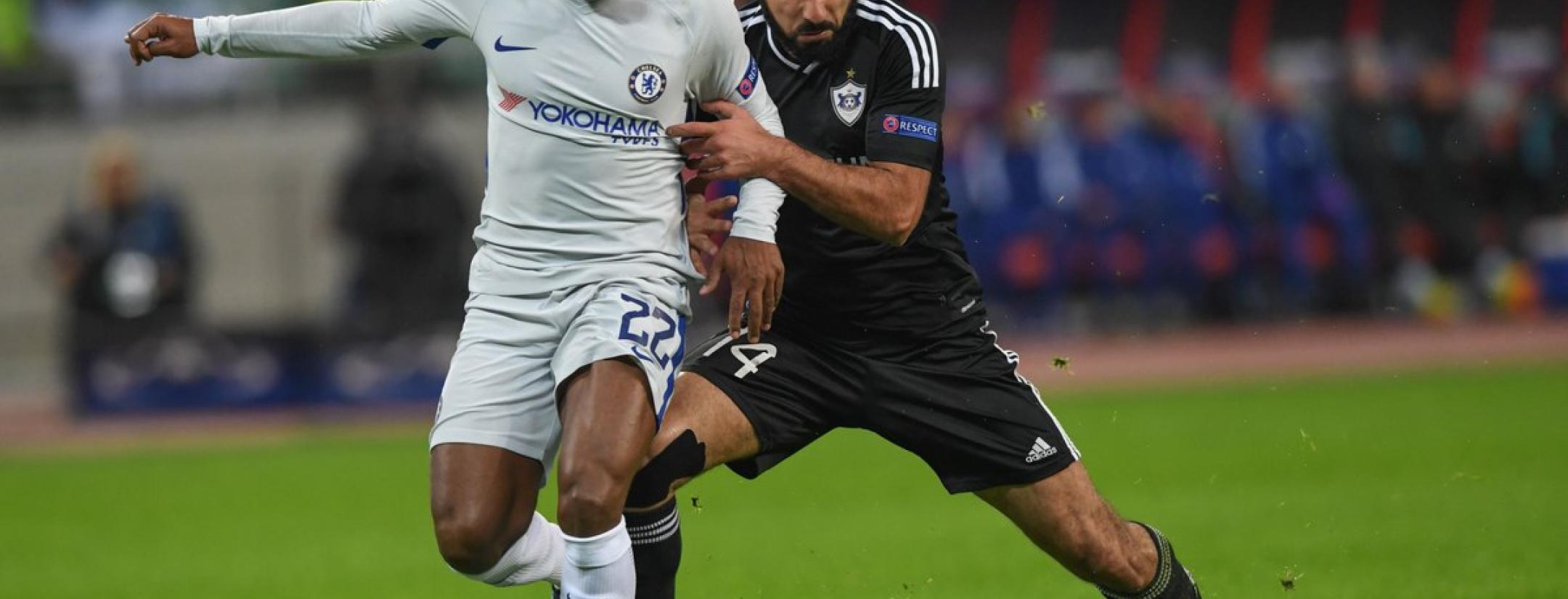 Chelsea second goal vs. Qarabag
