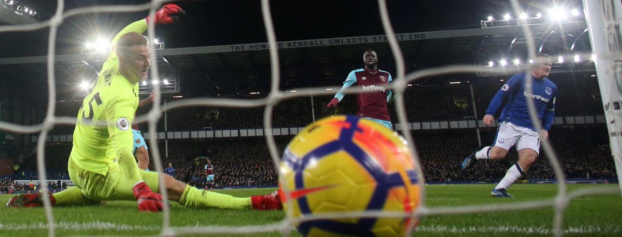 Wayne Rooney hat trick