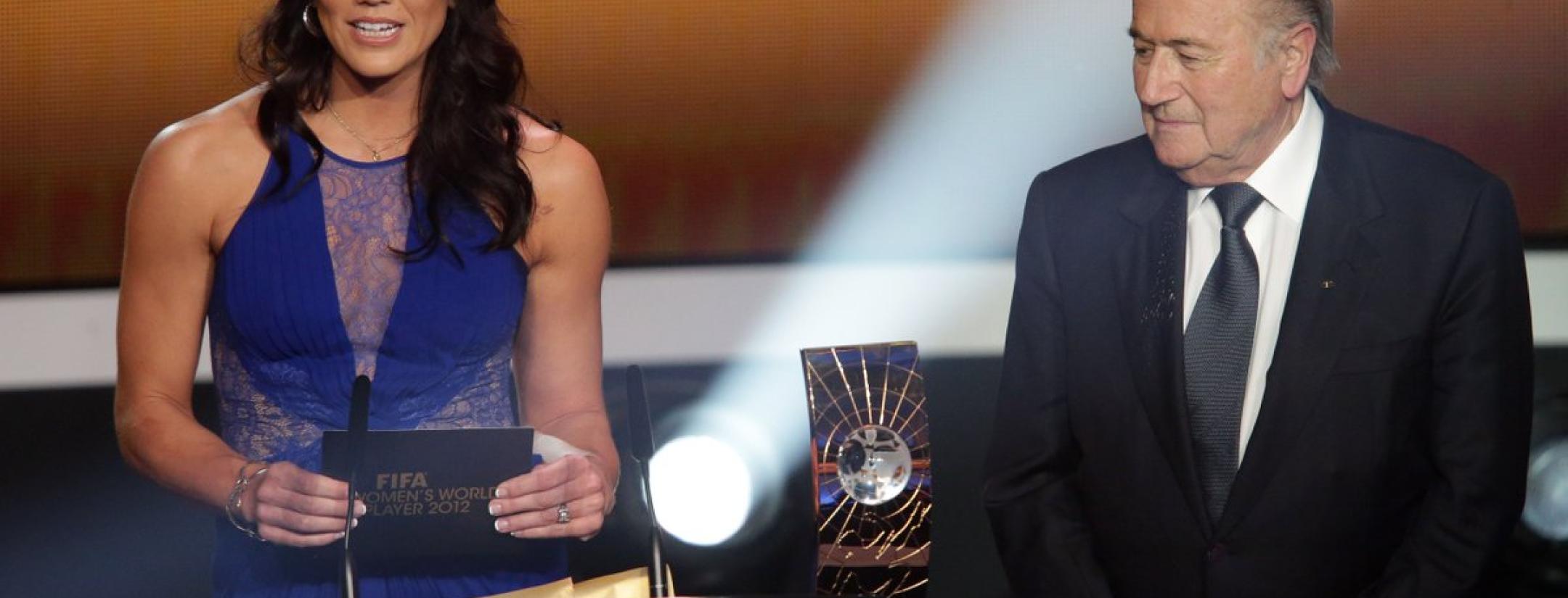 Hope Solo Sepp Blatter Sexual Assault Allegations