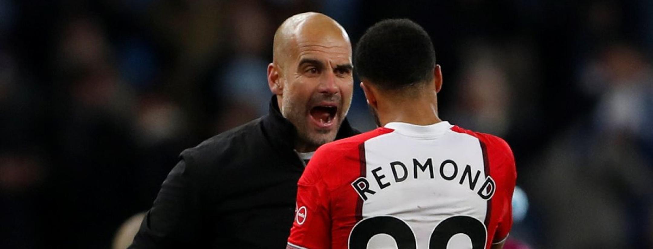 Pep Guardiola-Nathan Redmond