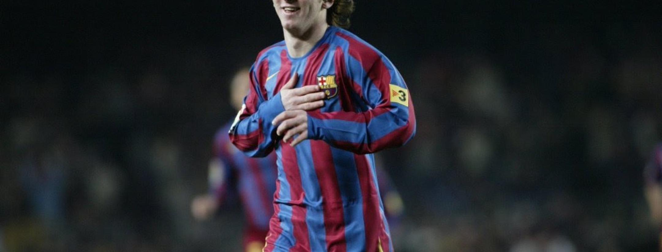 Lionel Messi before he was famous.