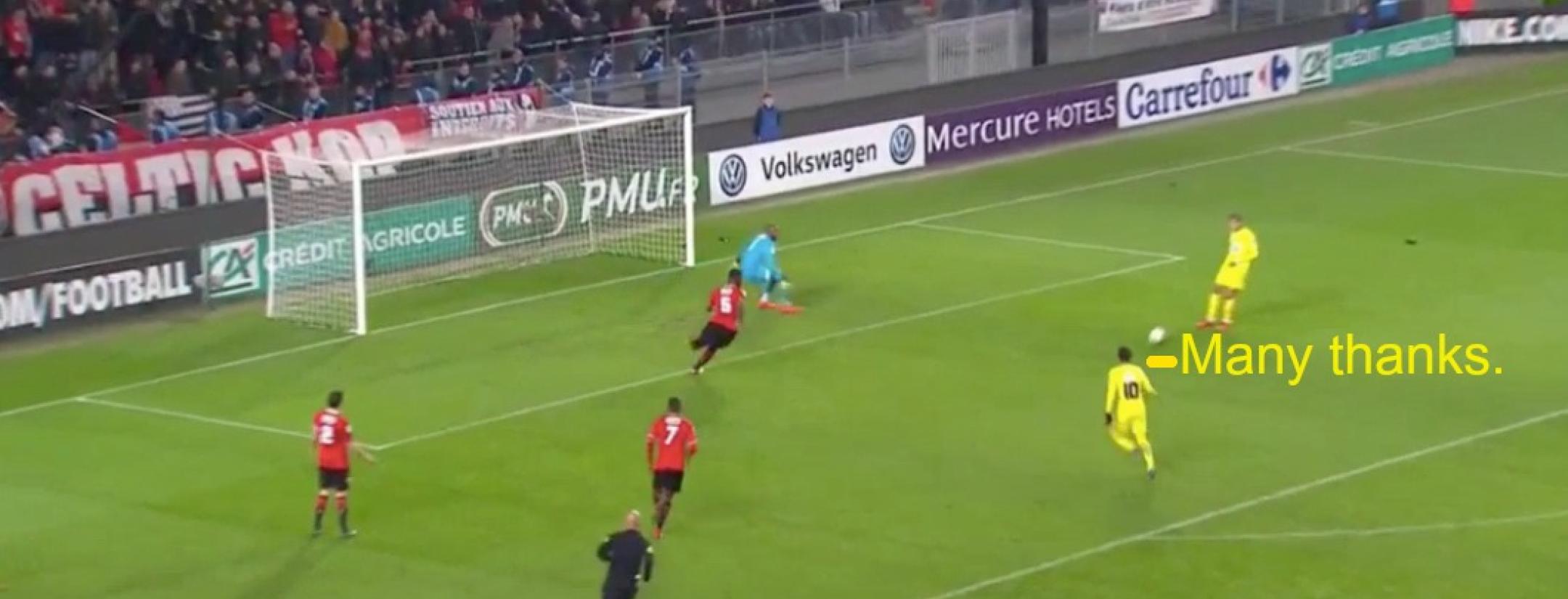 Mbappé asiste a Neymar